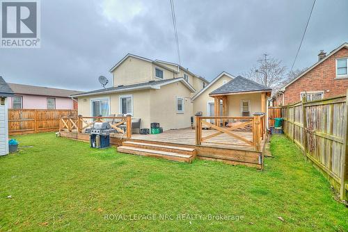 5505 Desson Avenue, Niagara Falls (214 - Clifton Hill), ON - Outdoor With Deck Patio Veranda With Exterior