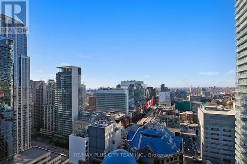 1105 - 25 Grenville Street, Toronto, ON - Outdoor With View