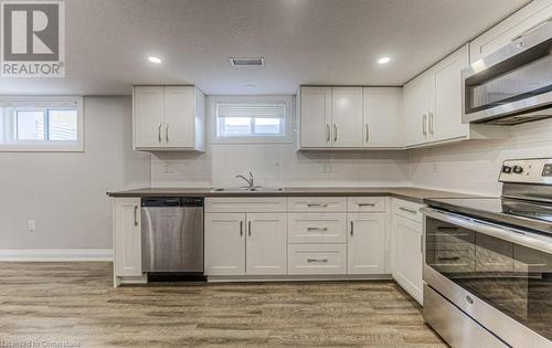 49 Plymouth Road, Kitchener, ON - Indoor Photo Showing Kitchen With Stainless Steel Kitchen With Double Sink