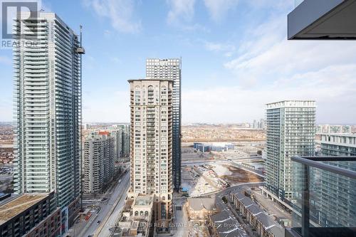 2806 - 388 Prince Of Wales Drive, Mississauga, ON - Outdoor With Balcony With Facade