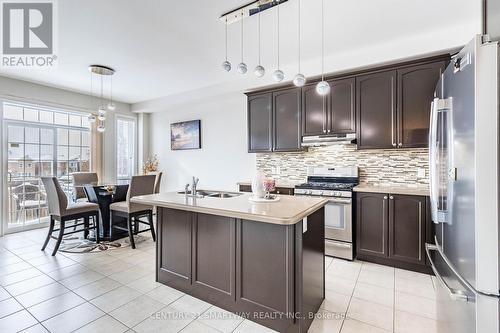 28 Speedwell Street, Brampton, ON - Indoor Photo Showing Kitchen With Double Sink With Upgraded Kitchen