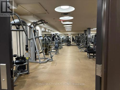 1904 - 80 Absolute Avenue, Mississauga, ON - Indoor Photo Showing Gym Room