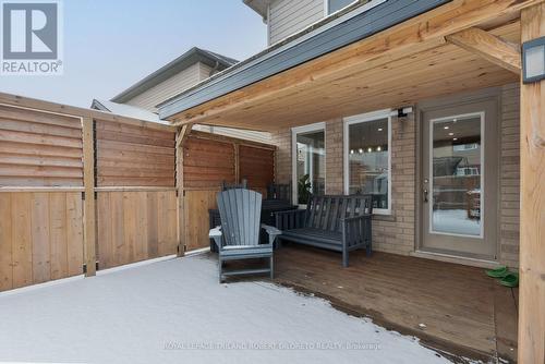 3230 Settlement Trail, London, ON - Outdoor With Deck Patio Veranda With Exterior