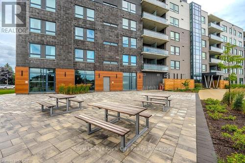 503 - 26 Lowes Road, Guelph (Clairfields), ON - Outdoor With Balcony With Facade