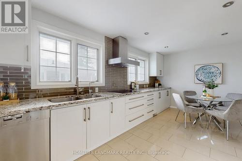 18 Olsen Drive, Toronto, ON - Indoor Photo Showing Kitchen With Double Sink