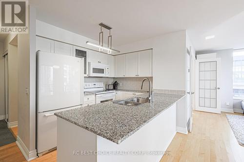 504 - 1103 Leslie Street, Toronto, ON - Indoor Photo Showing Kitchen With Double Sink