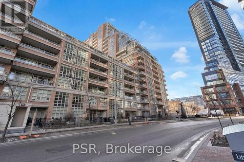 303 - 85 East Liberty Street, Toronto, ON - Outdoor With Balcony With Facade