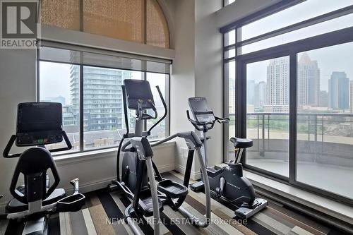 3408 - 385 Prince Of Wales Drive, Mississauga, ON - Indoor Photo Showing Gym Room