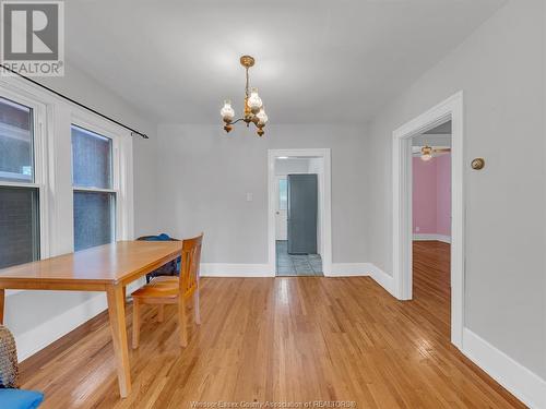 1316 Church Street, Windsor, ON - Indoor Photo Showing Dining Room