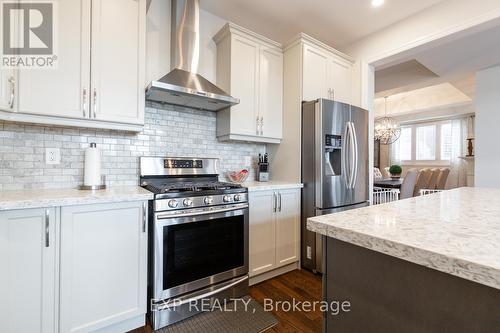 Upper - 8 Bannister Crescent, Brampton, ON - Indoor Photo Showing Kitchen With Stainless Steel Kitchen With Upgraded Kitchen