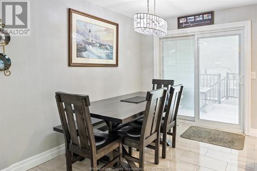 219 Beechwood Drive, Lakeshore, ON - Indoor Photo Showing Dining Room