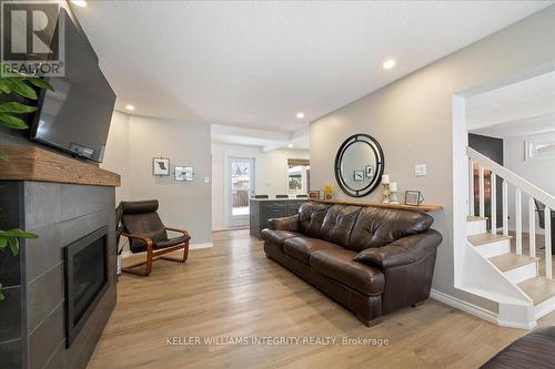 2434 Ogilvie Road, Ottawa, ON - Indoor Photo Showing Living Room With Fireplace