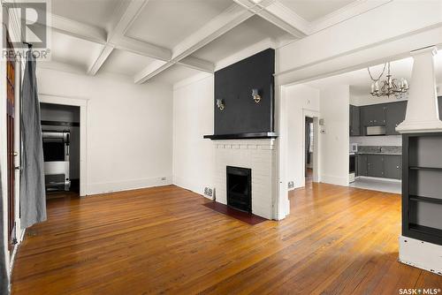 3337 Dewdney Avenue, Regina, SK - Indoor Photo Showing Other Room With Fireplace