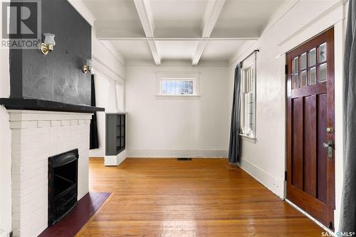 3337 Dewdney Avenue, Regina, SK - Indoor Photo Showing Other Room With Fireplace