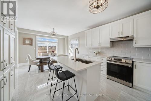 66 Robert Wilson Crescent, Georgina, ON - Indoor Photo Showing Kitchen With Double Sink With Upgraded Kitchen