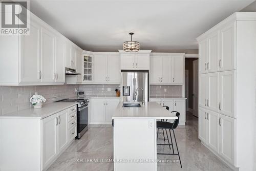 66 Robert Wilson Crescent, Georgina, ON - Indoor Photo Showing Kitchen With Stainless Steel Kitchen With Double Sink With Upgraded Kitchen