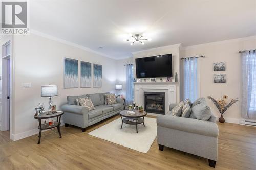 60 Pepperwood Drive, St. John'S, NL - Indoor Photo Showing Living Room With Fireplace