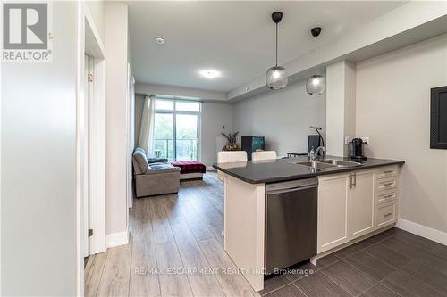 226 - 125 Shoreview Place, Hamilton, ON - Indoor Photo Showing Kitchen With Double Sink