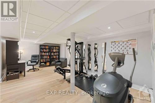 6163 Elkwood Drive, Ottawa, ON - Indoor Photo Showing Gym Room