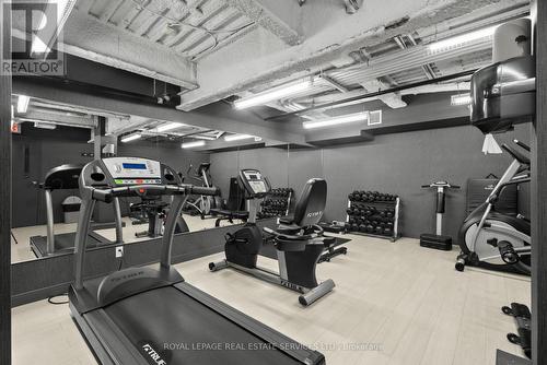 208 - 2 Bellefair Avenue, Toronto, ON - Indoor Photo Showing Gym Room