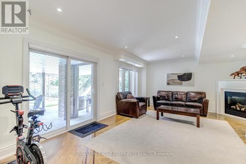 136 Lebovic Campus Drive, Vaughan, ON - Indoor With Fireplace