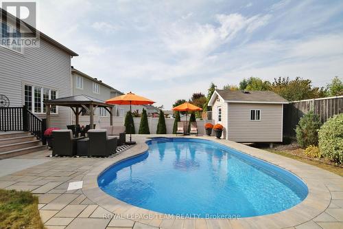 949 Rossburn Crescent, Ottawa, ON - Outdoor With In Ground Pool With Deck Patio Veranda