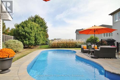 949 Rossburn Crescent, Ottawa, ON - Outdoor With In Ground Pool With Deck Patio Veranda