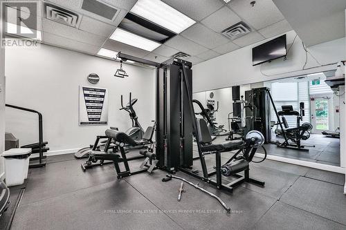 708 - 1 Hickory Tree Road, Toronto, ON - Indoor Photo Showing Gym Room