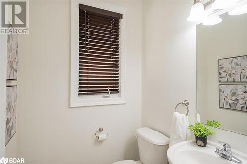 Main Floor Powder Room - 348 Tonelli Lane, Milton, ON - Indoor Photo Showing Bathroom