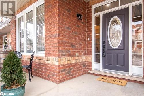 Large Front Porch - 348 Tonelli Lane, Milton, ON - Outdoor With Exterior