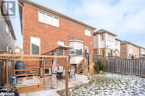 Large Deck - 348 Tonelli Lane, Milton, ON - Outdoor With Exterior