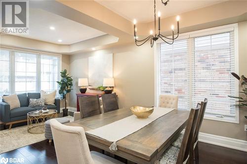 Spacious Living Dining Room - 348 Tonelli Lane, Milton, ON - Indoor Photo Showing Dining Room