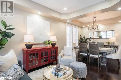 Upgraded Lighting - 348 Tonelli Lane, Milton, ON - Indoor Photo Showing Living Room