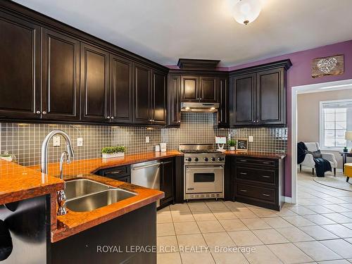 2 Mt Haven Cres, East Luther Grand Valley, ON - Indoor Photo Showing Kitchen With Double Sink