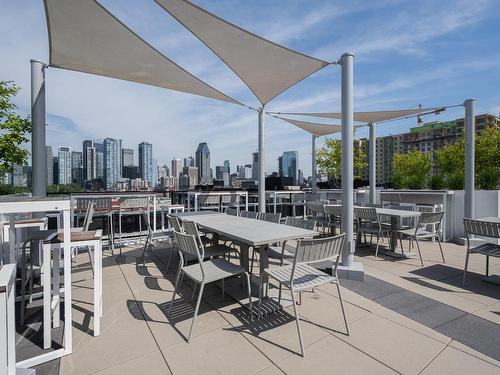 Veranda - 702-1550 Rue Des Bassins, Montréal (Le Sud-Ouest), QC - Outdoor With View With Exterior