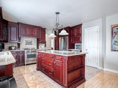 Kitchen - 8450 Rg De La Pointe-Du-Jour, Saint-Hyacinthe, QC - Indoor Photo Showing Kitchen