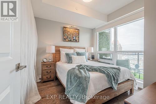 2106 - 4011 Brickstone Mews, Mississauga, ON - Indoor Photo Showing Bedroom