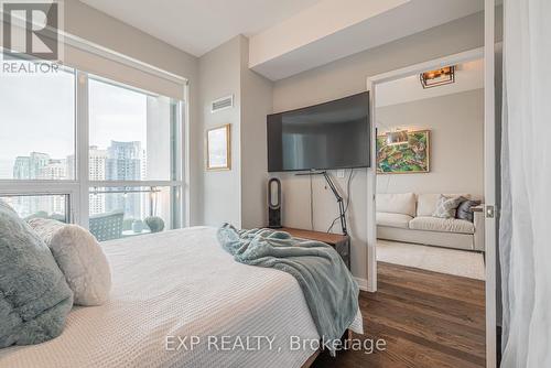 2106 - 4011 Brickstone Mews, Mississauga, ON - Indoor Photo Showing Bedroom