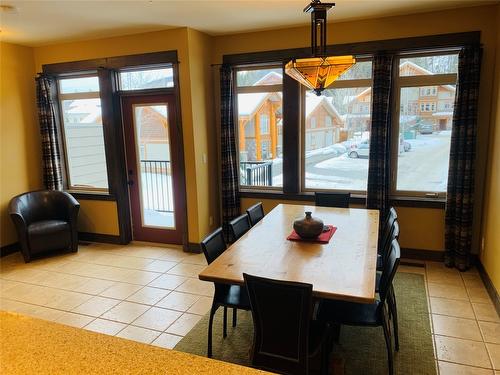 K3-A-1351 Gerry Sorensen Way, Kimberley, BC - Indoor Photo Showing Dining Room