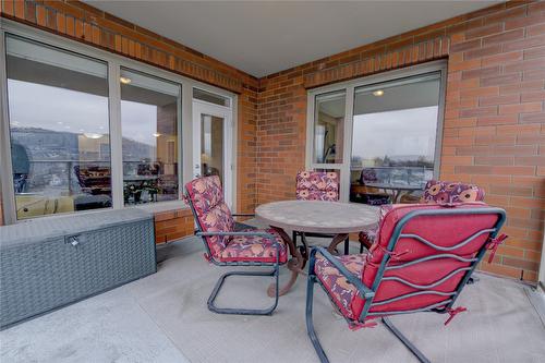 502-1160 Bernard Avenue, Kelowna, BC - Outdoor With Deck Patio Veranda With Exterior