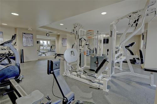 502-1160 Bernard Avenue, Kelowna, BC - Indoor Photo Showing Gym Room