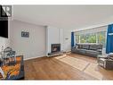 1880 Springhill Drive, Kamloops, BC  - Indoor Photo Showing Living Room With Fireplace 