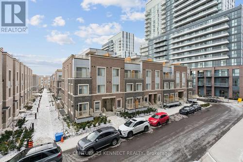 222 - 60 Honeycrisp Crescent, Vaughan, ON - Outdoor With Balcony With Facade