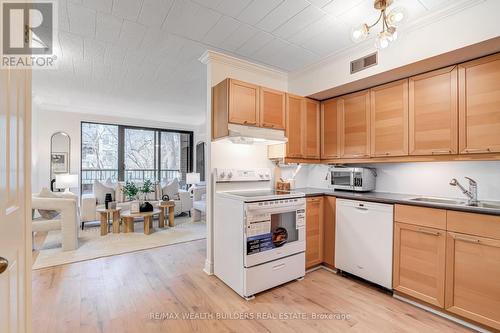 37 - 17 Pembroke Street W, Toronto, ON - Indoor Photo Showing Kitchen With Double Sink