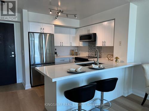 1811 - 51 Lower Simcoe Street, Toronto, ON - Indoor Photo Showing Kitchen With Stainless Steel Kitchen With Double Sink