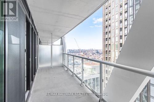 2411 - 230 Simcoe Street, Toronto, ON - Outdoor With Balcony With Exterior