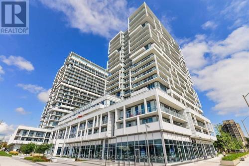 1605 - 55 Speers Road, Oakville, ON - Outdoor With Balcony With Facade