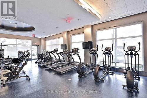 1605 - 55 Speers Road, Oakville, ON - Indoor Photo Showing Gym Room