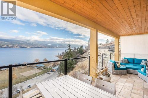 14419 Downton Avenue Unit# 207, Summerland, BC - Outdoor With Body Of Water With Deck Patio Veranda With Exterior