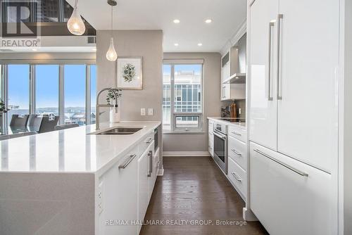 2706 - 195 Besserer Street, Ottawa, ON - Indoor Photo Showing Kitchen With Double Sink With Upgraded Kitchen